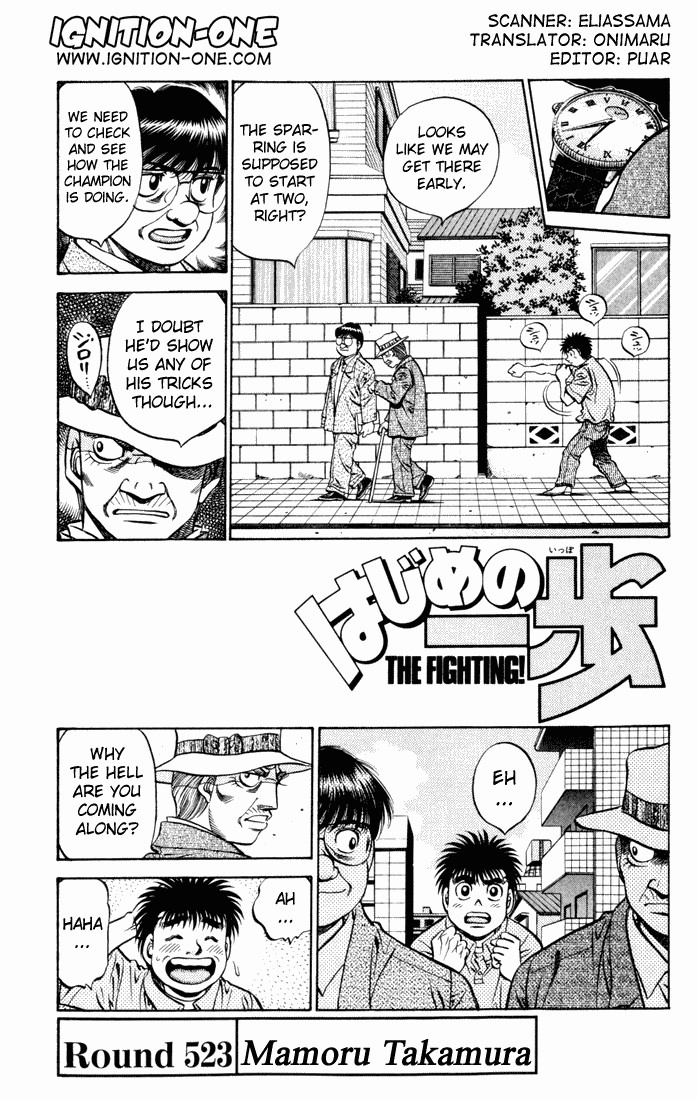 Hajime no Ippo Chapter 523 1